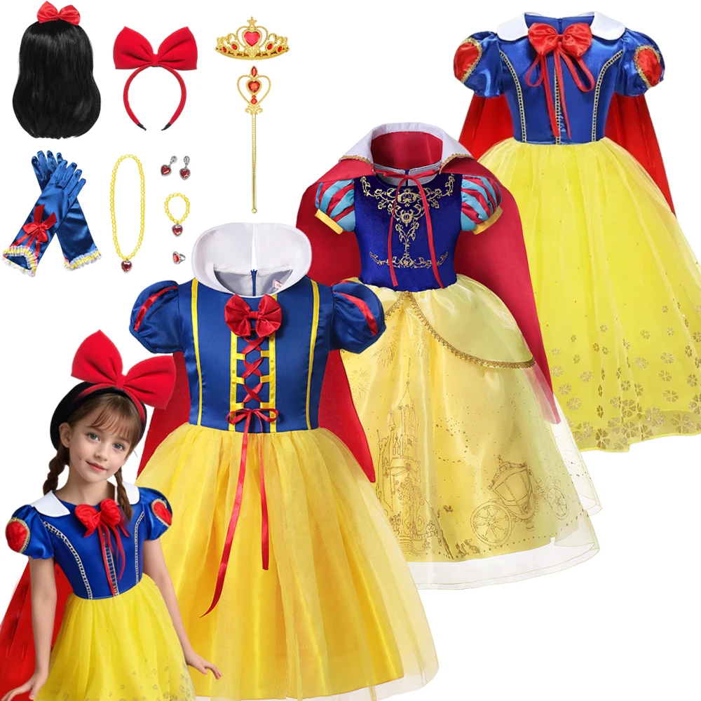 Girls Dresses Kids Princess Dresses Halloween Lace Prom Dresses Kids Party Birthday Costumes Kids Fantasy Cosplay Costumes