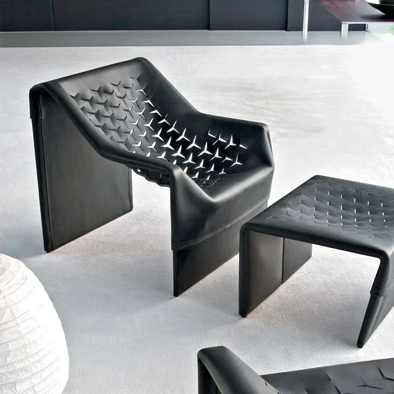 

A Modern light luxury hollow shape leisure chair