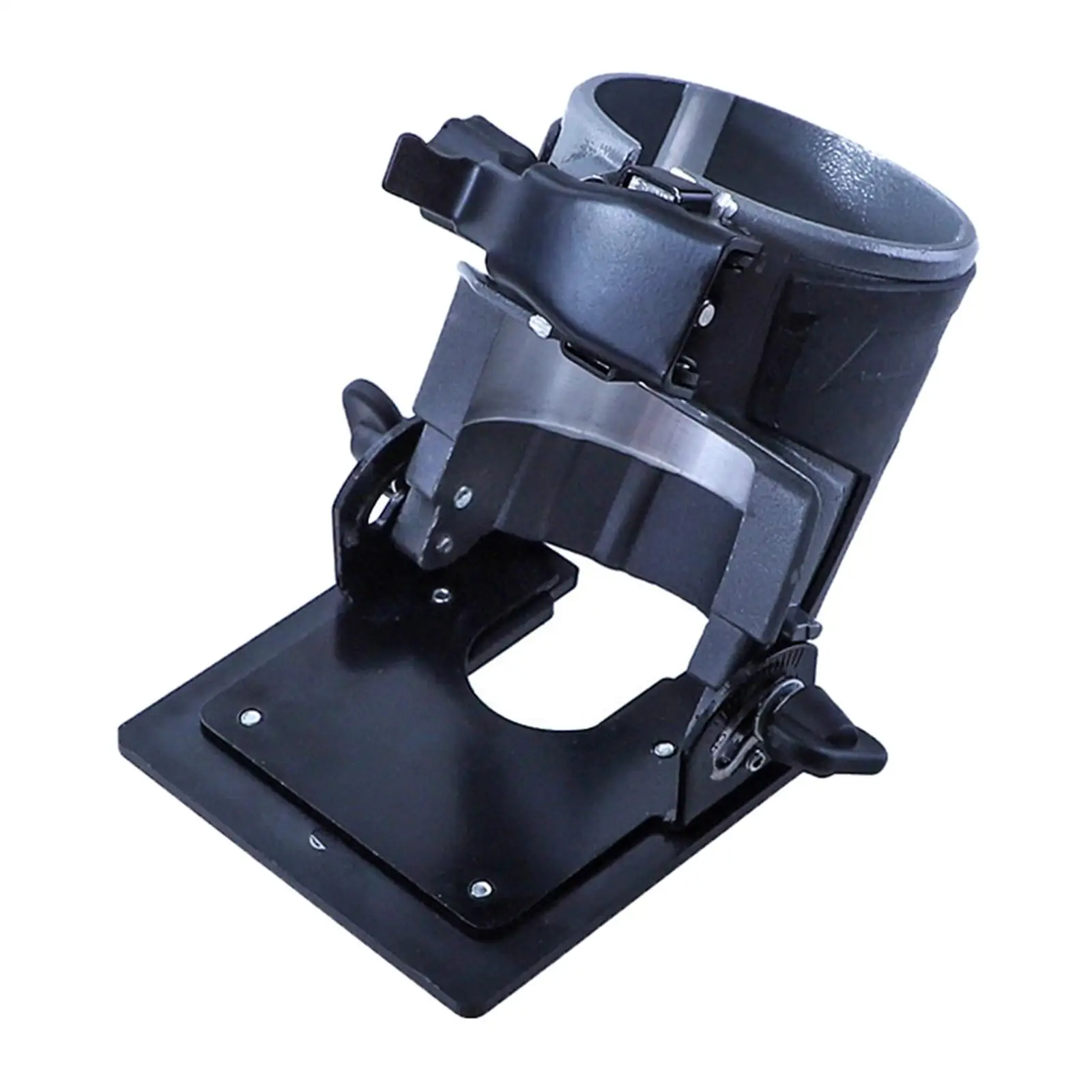 Aluminum Plunge Router Base,Woodworking Trimming Machine Base for Splicing,Trimming,Slotting