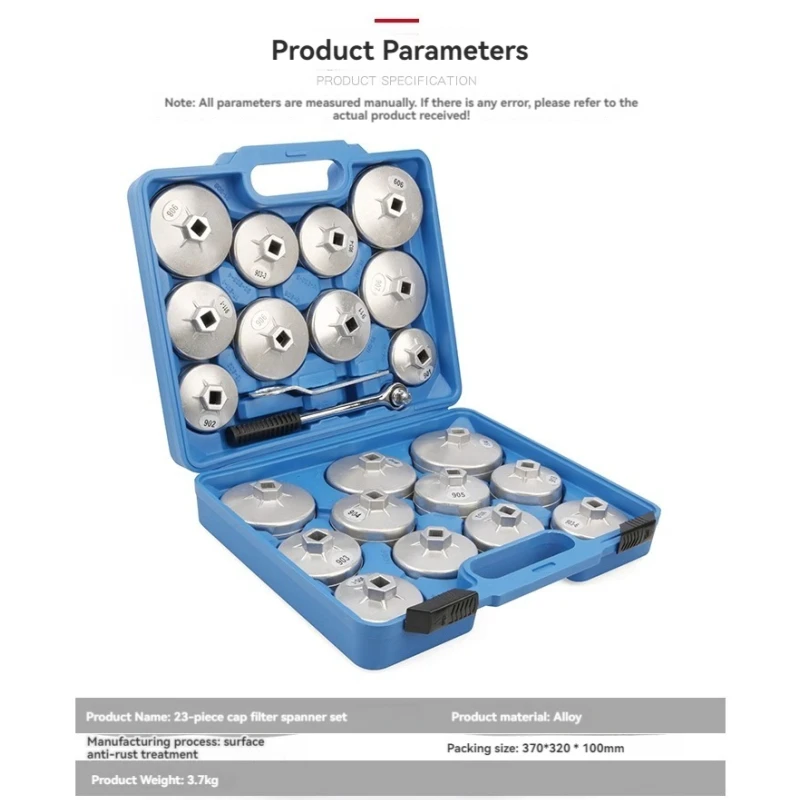 

Upgrade Cap Type Oil Filter Wrench Oil Lattice Wrench Oil Filter Element Remover Bowl Cap Type Ball Head Filter Wrench