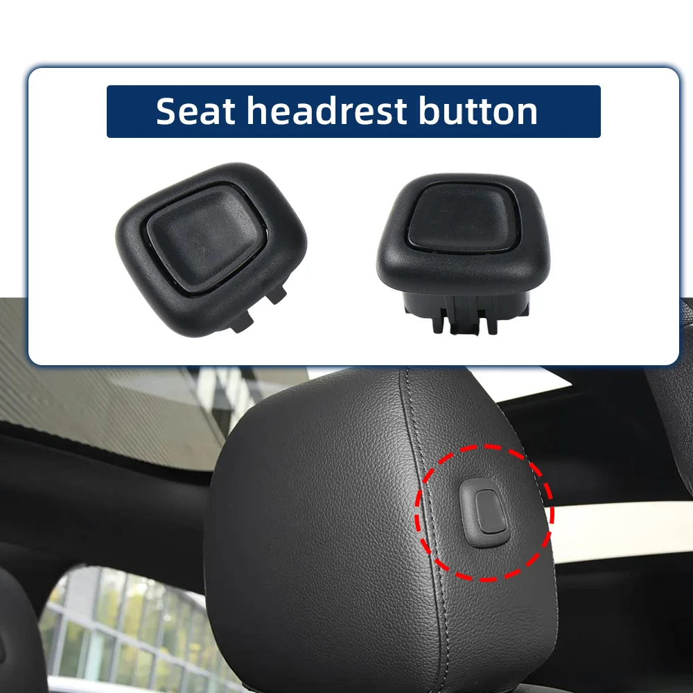 Car Seat Head Restraint Adjust Button 1779700201 For Mercedes‑Benz A‑Class GLE‑Class A220 A35 AMG GLE350 GLE450 GLE580 GLE63 S