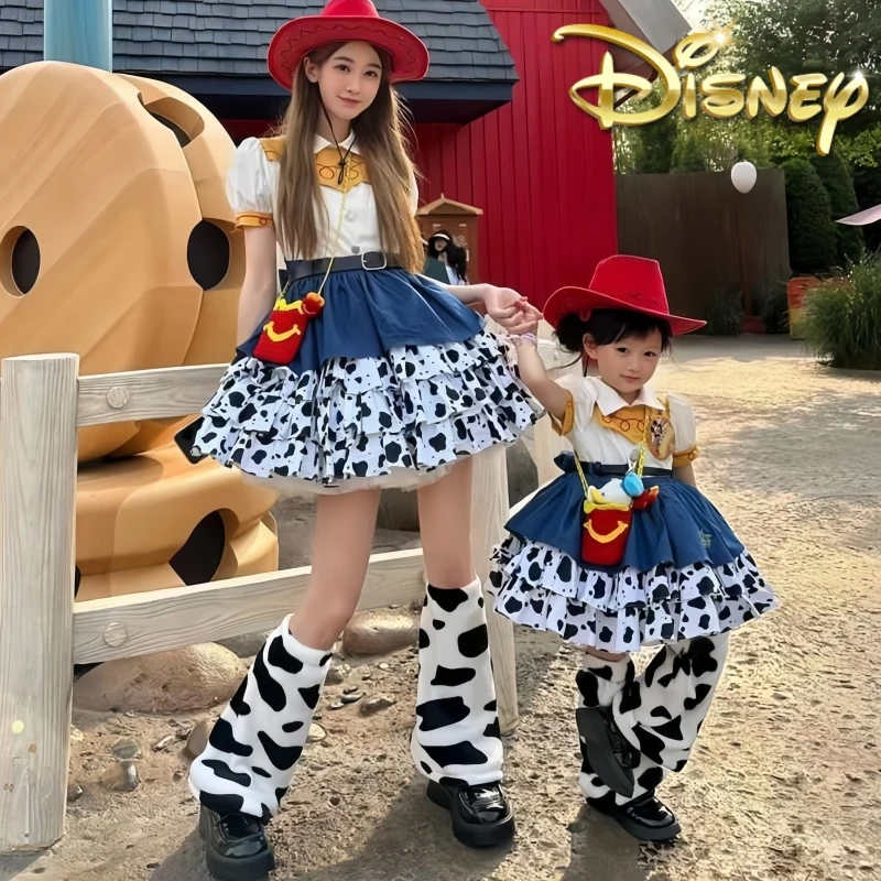 Disney Toy Story Character Peripherals High quality version Jessie Cosplay Costume Halloween Cos Props Performance Costume gift