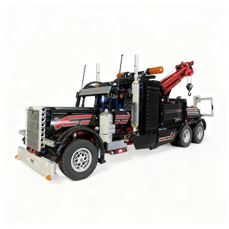 

2155PCS RC City Engineering Tow Truck With Suspension Model DIY Creative Ideas Technology ChildToy Assembly Puzzle Gift 8285