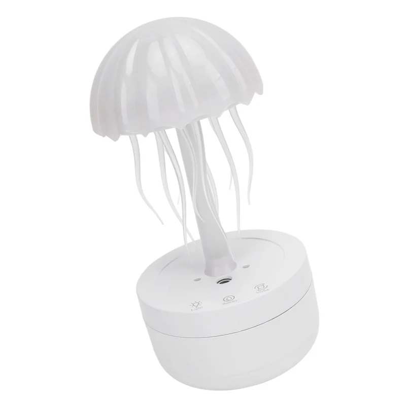 

Мини-увлажнитель воздуха в форме медузы с вращающимся светодиодным ночником и аромадиффузором для спальни, офиса, отеля