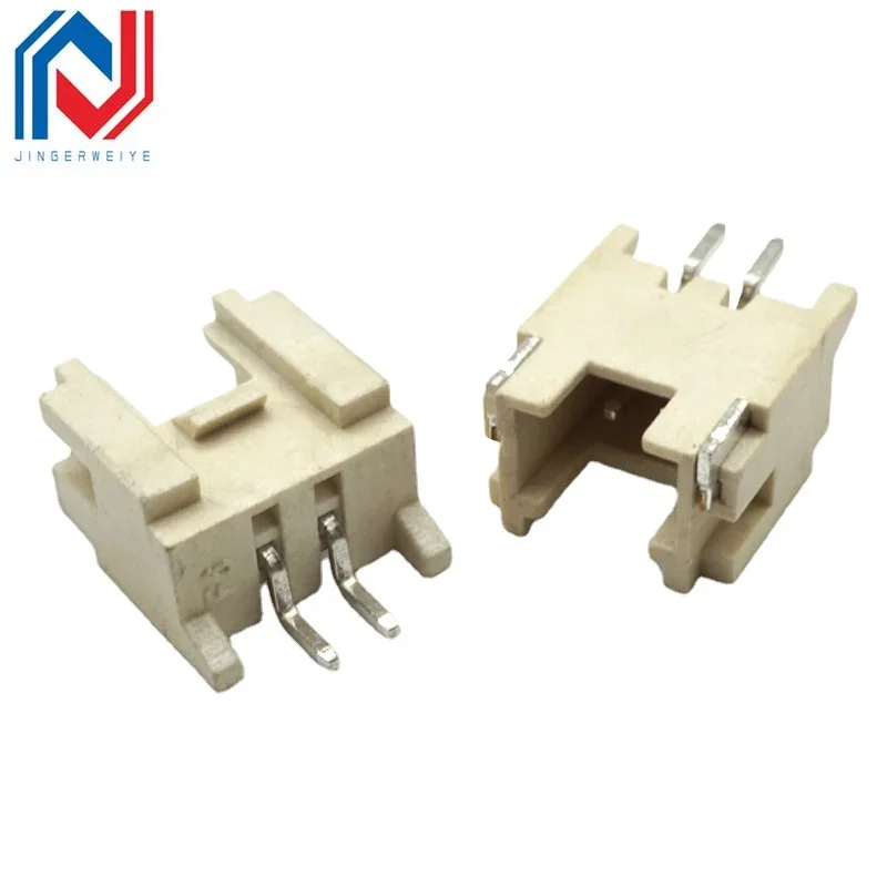 20Pcs Lying Sticker HY2.0mm Patch Socket SMT Type Spacing 2.0mm with Buckle 2P 3P 4P 5P 6P 7P 8p-12p Horizontal Patch Connector