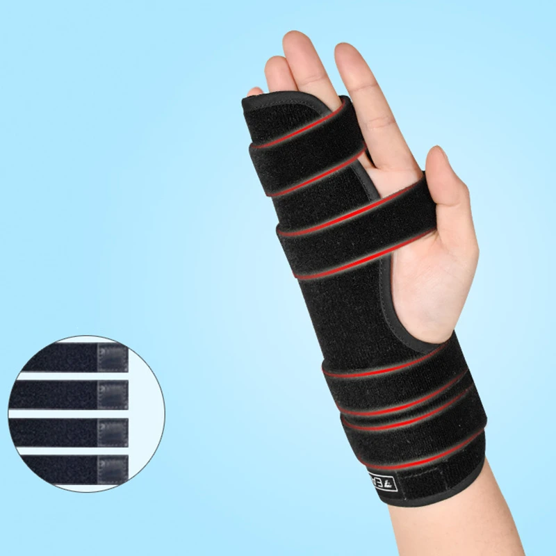 

1pcs Fifth Metacarpal Fracture Finger Sleeve Palm and Pinkie Support Fixator Wrist Splint Fixation Protector Health Care