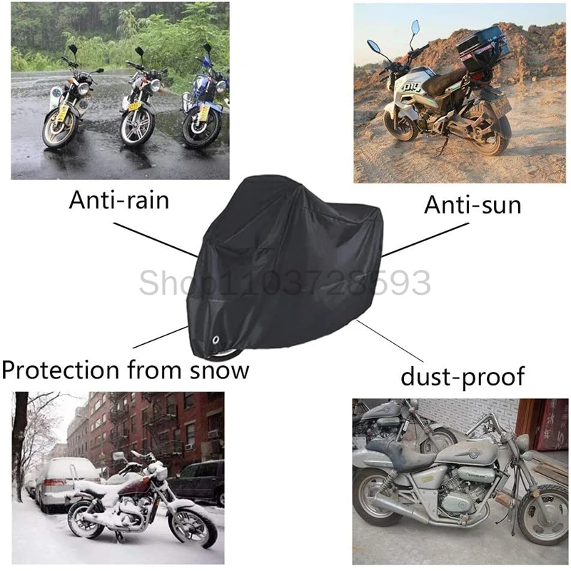 For Benda NapoleonBob 500 No Ear Motorcycle Cover - Outdoor Full Body Protection, Waterproof Dustproof Sunscreen Moto Accessory