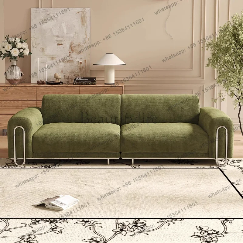 LJY Elegant Living Room Sofa Armchairs Sectional Luxury Sitting Sofa Minimalist Nordic Salon Ergonomic Muebles Trendy Furniture