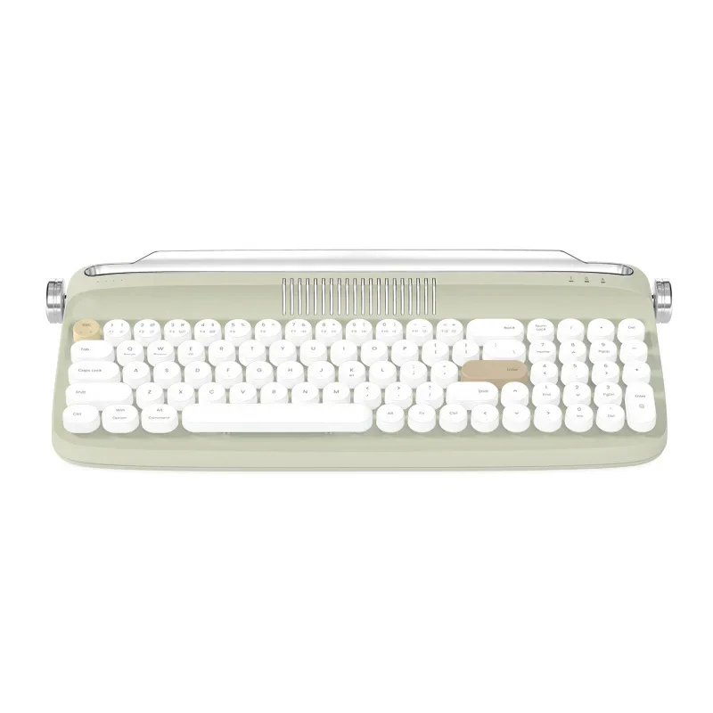 B309 Bluetooth Retro Wireless Keyboard Suitable for Laptops Tablets Mobile Phones Charging Models Dual-mode