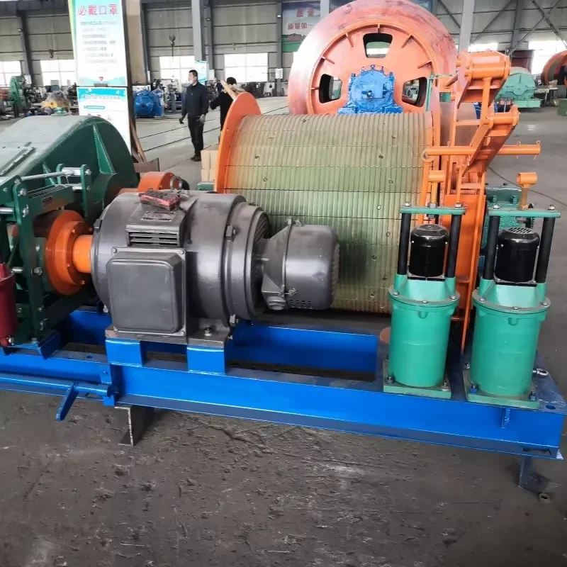 Electric Winch Machine with Wire Rope 10 Ton 20 Ton Capacity Cable Pulling Winch Heavy Fast Speed Windlass for