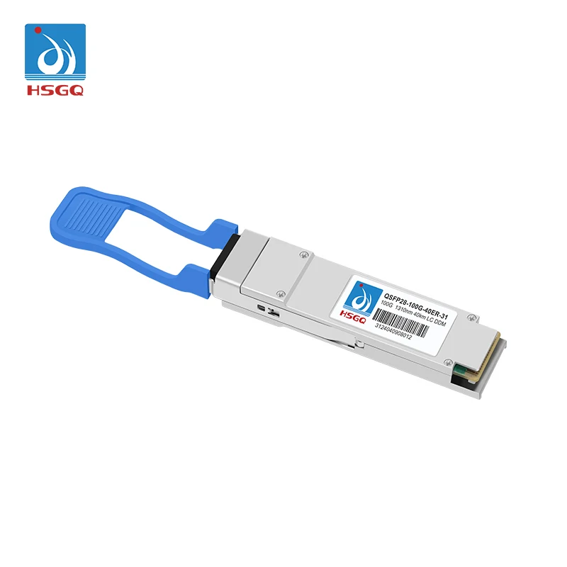 Alcatel-Lucent Compatible 100GBASE-ER4L QSFP28 1310nm 40km DOM Duplex LC/UPC SMF Optical Transceiver Fiber Optic Transceivers