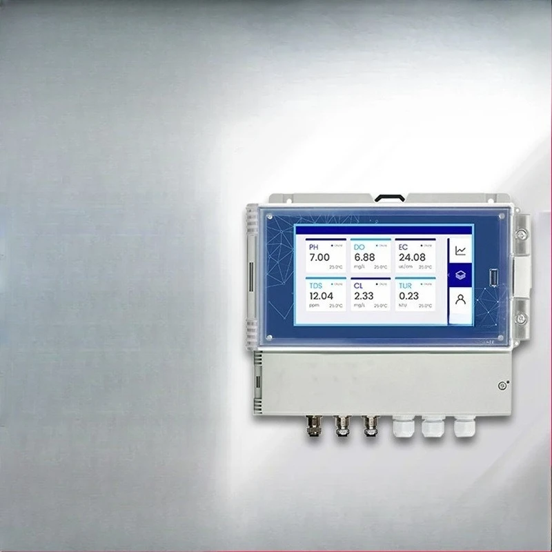 

Intelligent monitoring online analyzer PH conductivity OPR salinity residual chlorine online detector