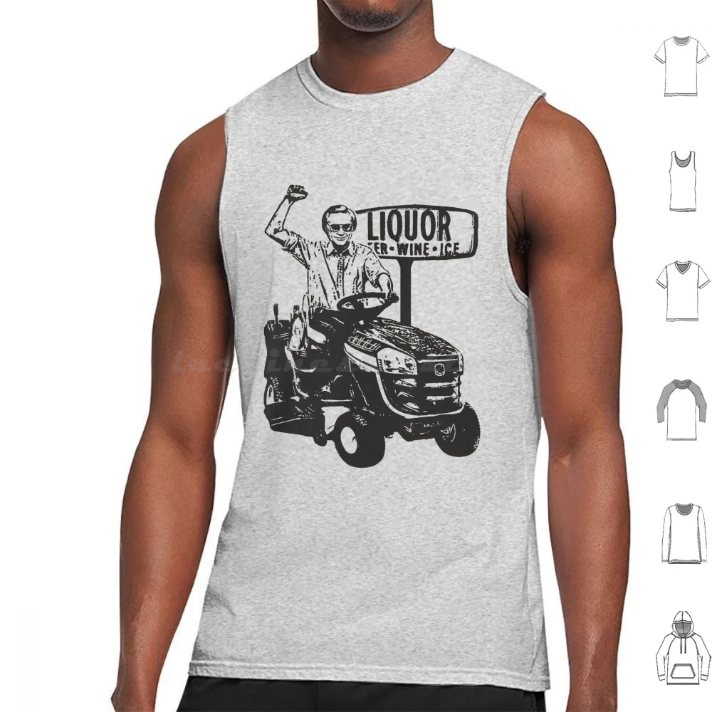 Country Music Redneck Funny Cool Novelty Tractor Vintage Beer 80s Classic Outlaw Country Tank Tops Vest Sleeveless Country
