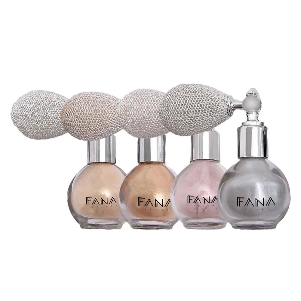 Highlighter Spray Body Diamond, High Gloss Brilhante Maquiagem Glitter, Shimmer Powder, Fairy Cosmetics, Brightening