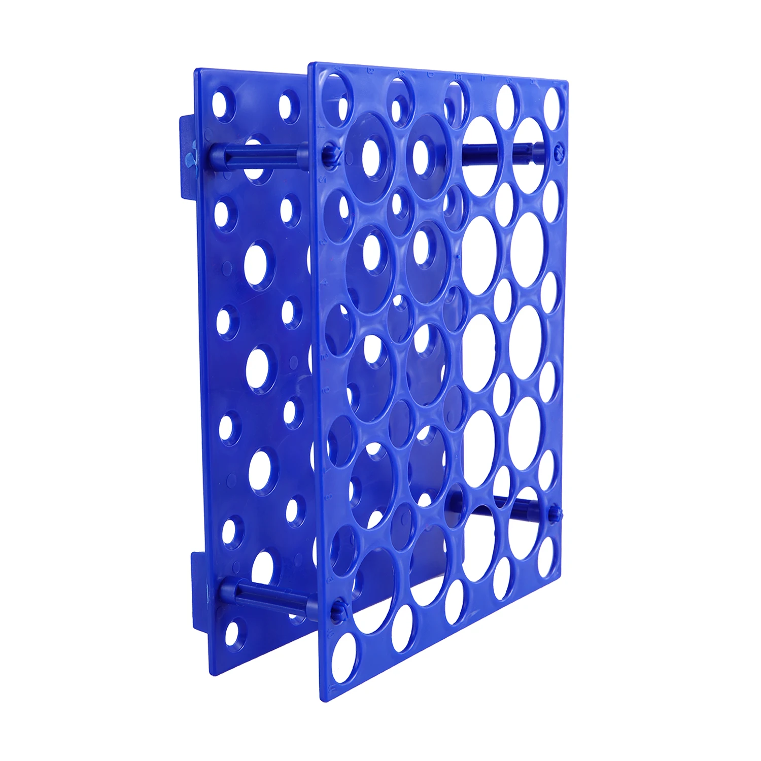 50 Sockets Centrifuge Test Tube Rack Two Layers Test Tubes Holder Stand for 10/15/50ml Centrifugal Tube Laboratory Supplies