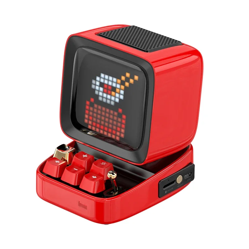 new arrival Divoom Ditoo Retro Pixel Art Game speakers audio system sound with 16X16 LED Display Board Portable Speaker