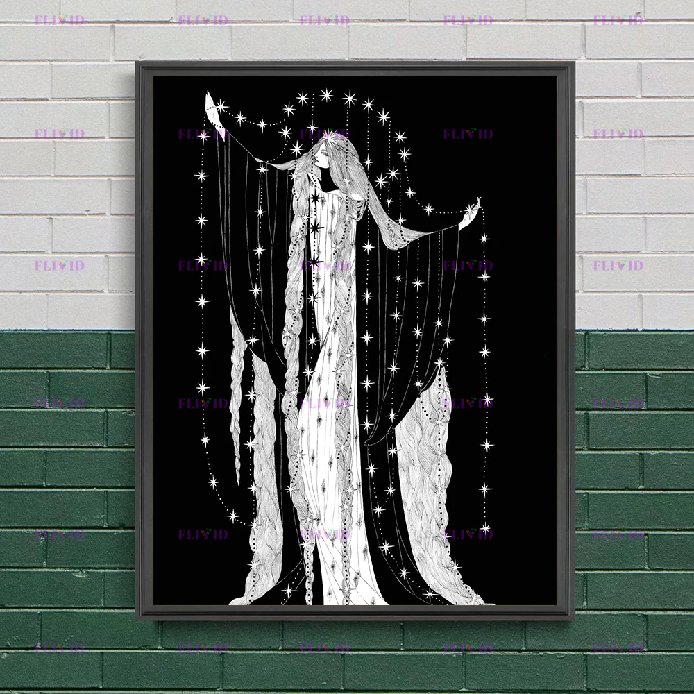Alien Fashion Portraits Wall A - Vintage Fashion Prints For Wall 评论和价格