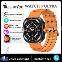 KESHUYOU 2025 New Men's Smart Watch GT7 Ultra 1.52-inch HD Display Screen Bluetooth Calling Multiple Sports Modes Smart Watch