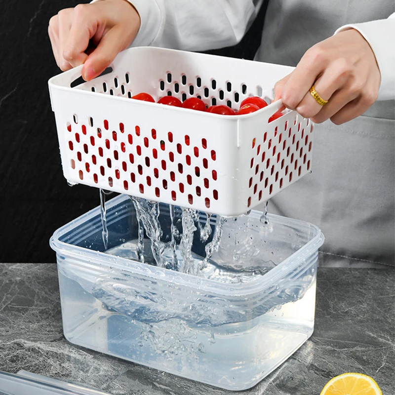 1/3 stuks koelkast opbergbox k - Kitchen Baking Tins recensie en prijs