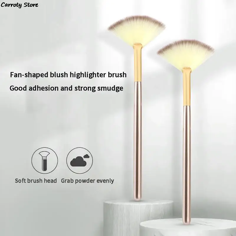 Semi-Circular Makeup Brush Soft Persian Hair Small Highlight Foundation Brush Beauty Make Up Brush Tool