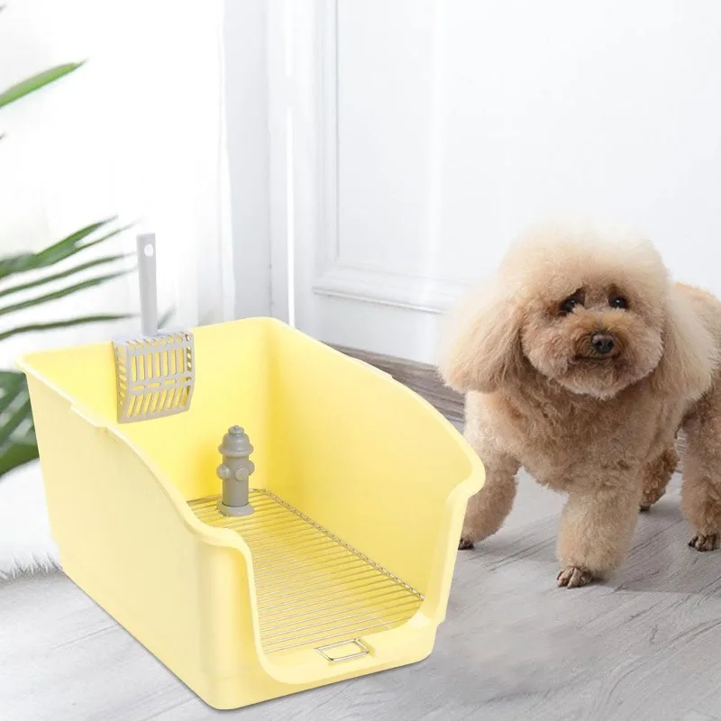 Imagem -06 - Pee Pad Holder Lavável para Animais de Estimação Grelha Removível Higiênico para Cães Potty Pan para Cães Gatos Hamster Coelho