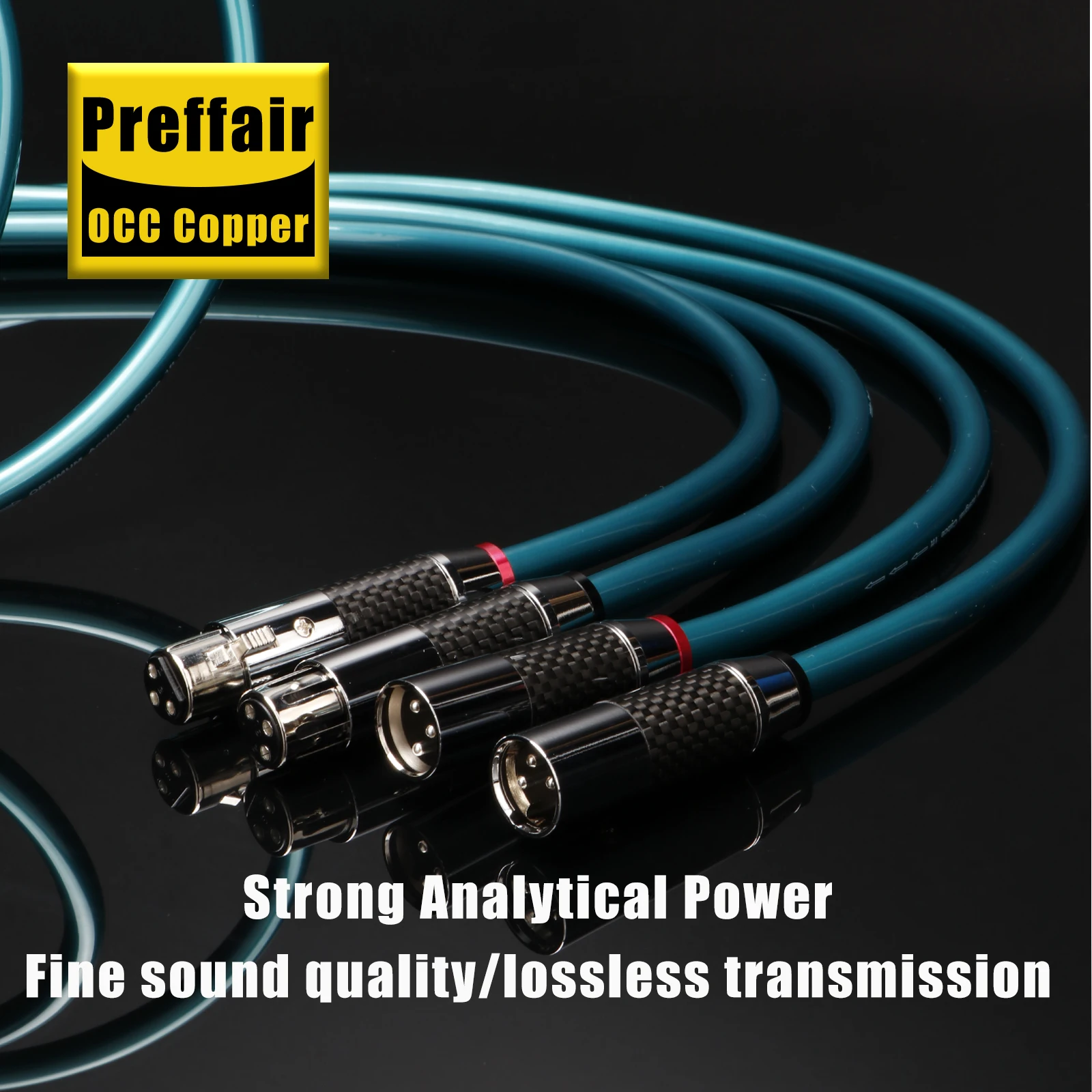 

Pair Ortofon XLR Cable RCA Cable 8N OCC Silver plated 2XLR Male to 2XLR Female Balanced Adapter Wire for Microphone Amplifier