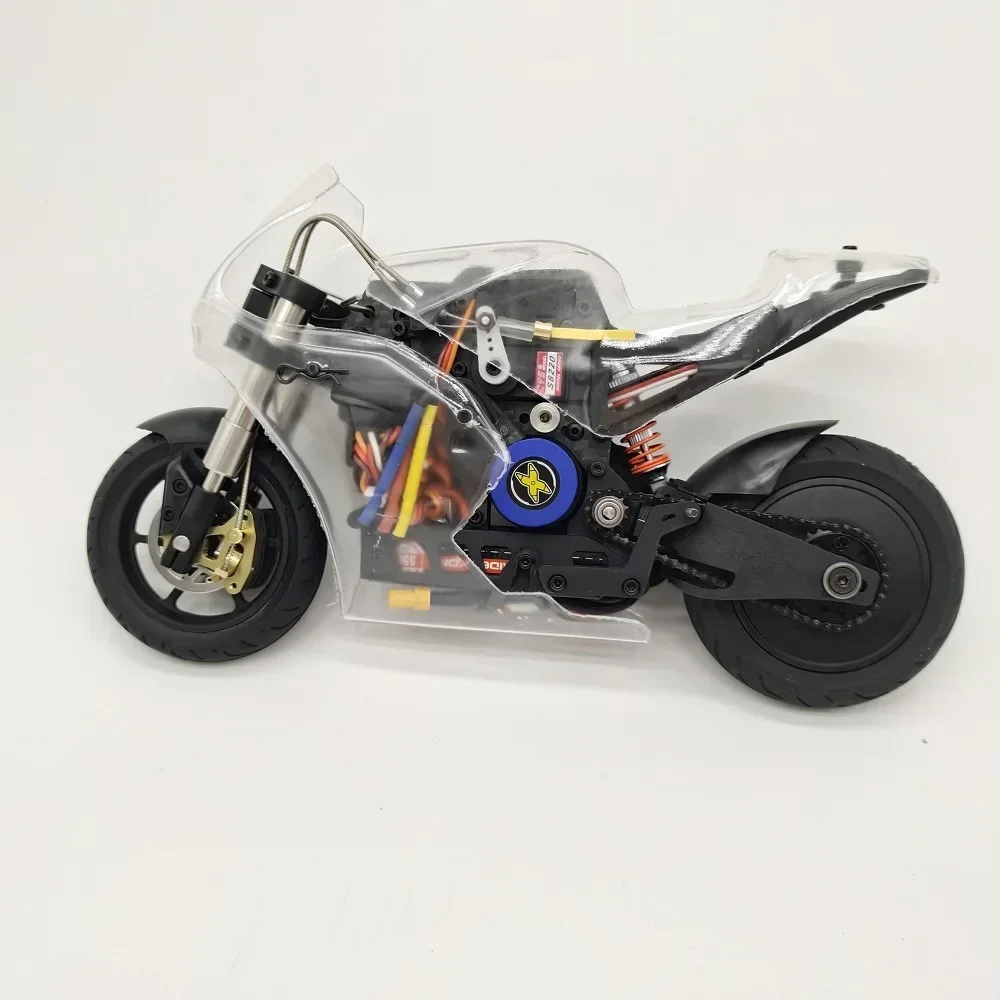 1:10 High Speed Remote Control GP Motorcycle Model Simulation Racing Motorbike Hobby Collection RC Vehicle Toy Accessory