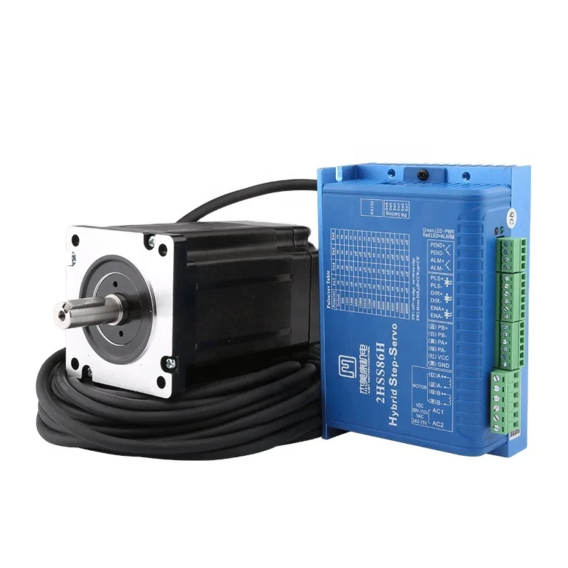 

JMC hybrid servo motor 2HSS86H+86J1880EC-1000 closed loop set engraving machine accessories