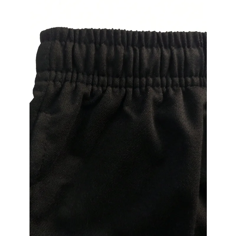 شورت رجالي بجيوب جانبية وحزام خصر مطاطي برباط، مناسب للشورت الرياضي الكاجوال والمتعدد الاستخدامات في جميع المواسم