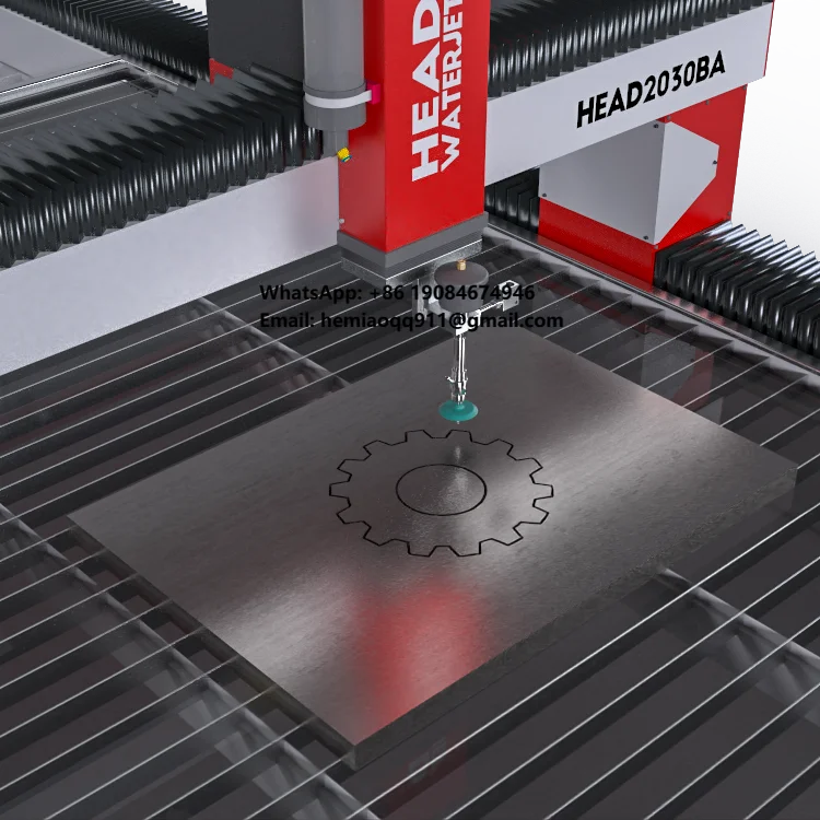 

High Accuracy 5*10 Water Jet Cutting Machine for Metal Cutting with Core Components Pump Motor Engine Bearing