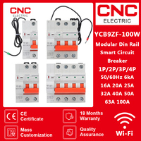 CNC 2P3P4P WiFi Smart Circuit Breaker Short Circuit Protection Timed Smart Reclosing Switch Remote Control