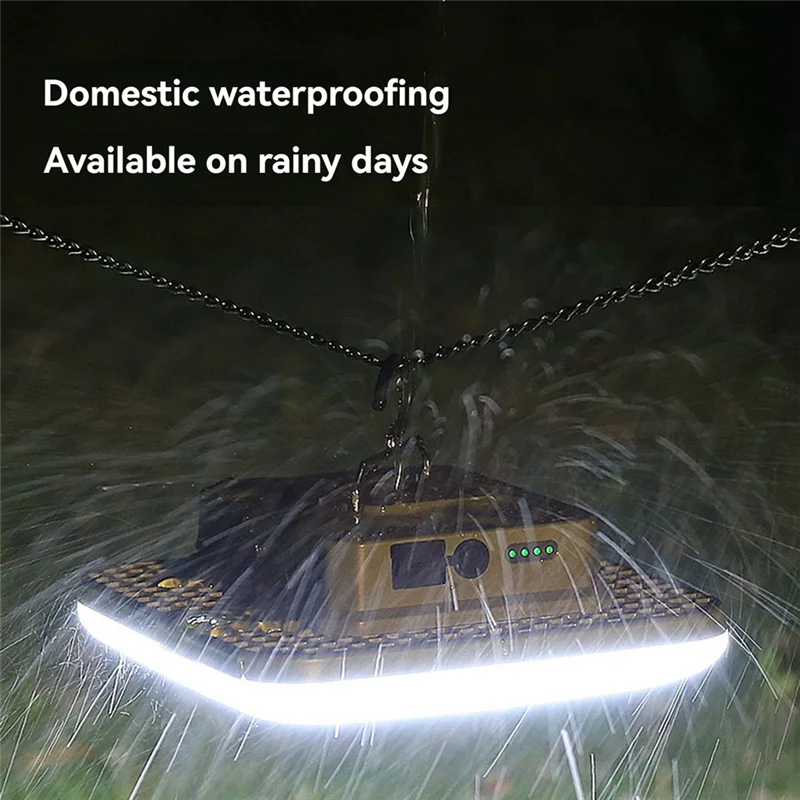 

Outdoor Rechargeable Camping Light Portable Tent Hanging Light Night Fishing Lighting Emergency Work Maintenance Light