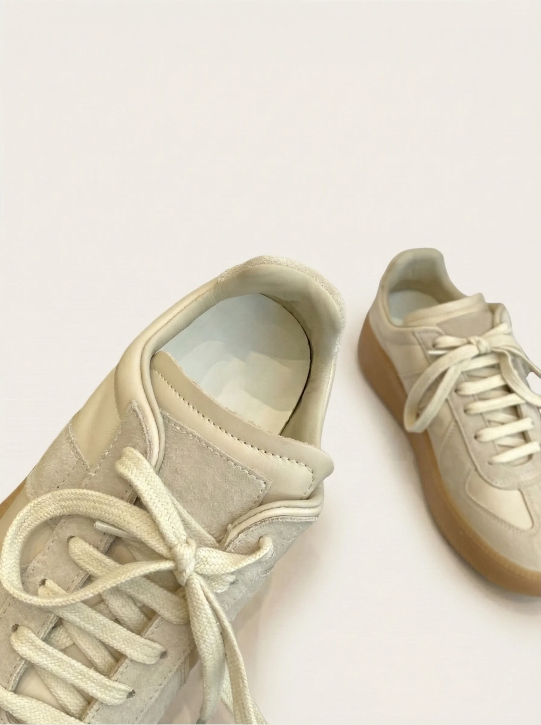 26 حذاء كاجوال جديد، أحذية رياضية، قماش جلد البقر، بطانة من جلد الغنم، مريح، ناعم، أنيق، مسامي #4