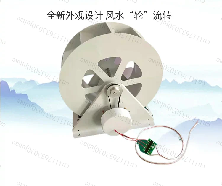 Water Turbine Generator Waterwheel Hydroelectric Generator Low-speed Disc-type Power Generation, Outdoor Wind and Water Wheel