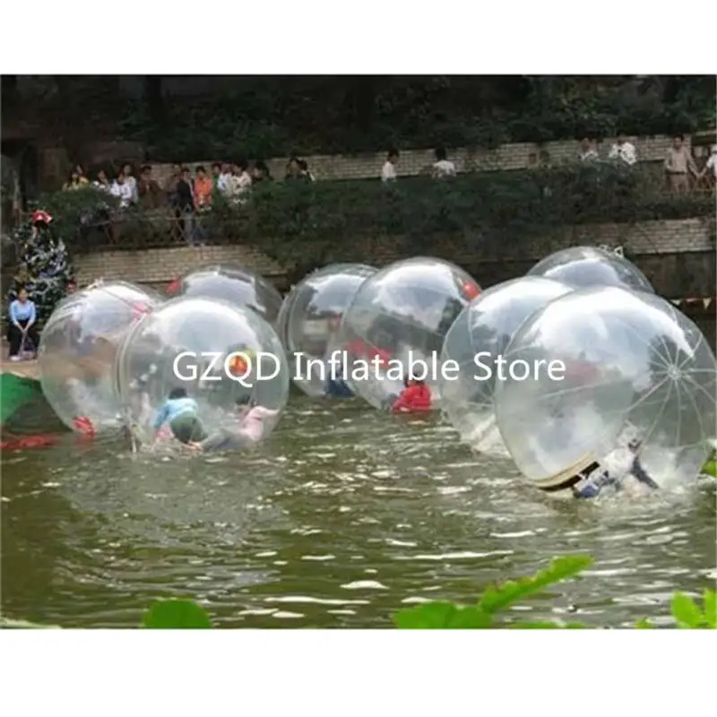 Sommer Heiße Selg Rolle Im Gehen Aufblasbare Menschliche Zorb Hamster Ballon Fließende Wasser Blase Ball