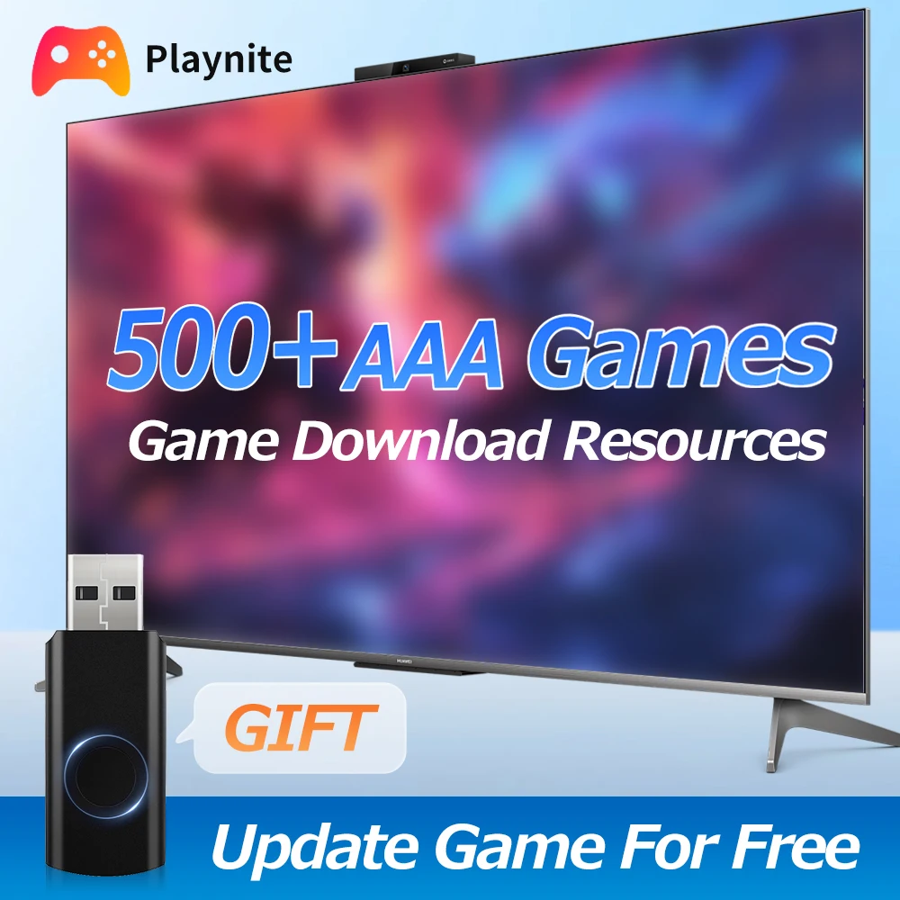 Playnite System 500+AAA PC Games Download Resources Account and Password for Windows 8.1/10/11 PC/Laptop Update Game for Free