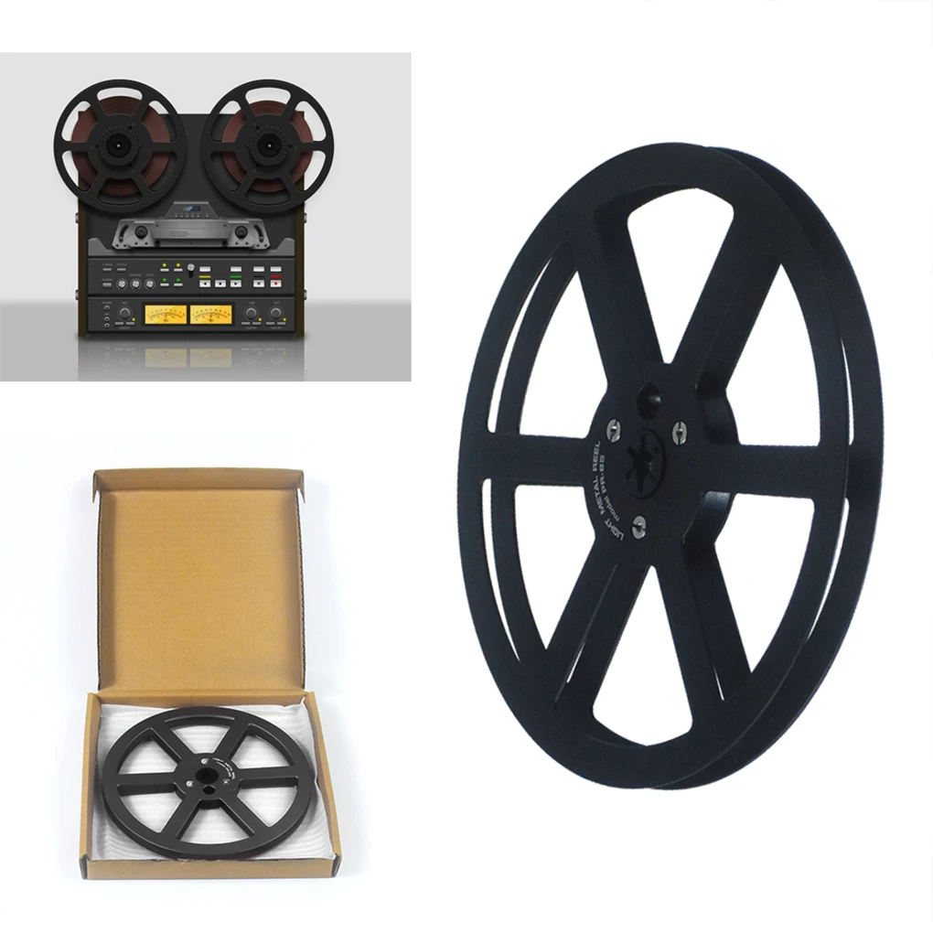 Práctico carrete de cinta de repuesto para máquinas de carrete a carrete que reemplazan carrete dañado al reproductor de carrete