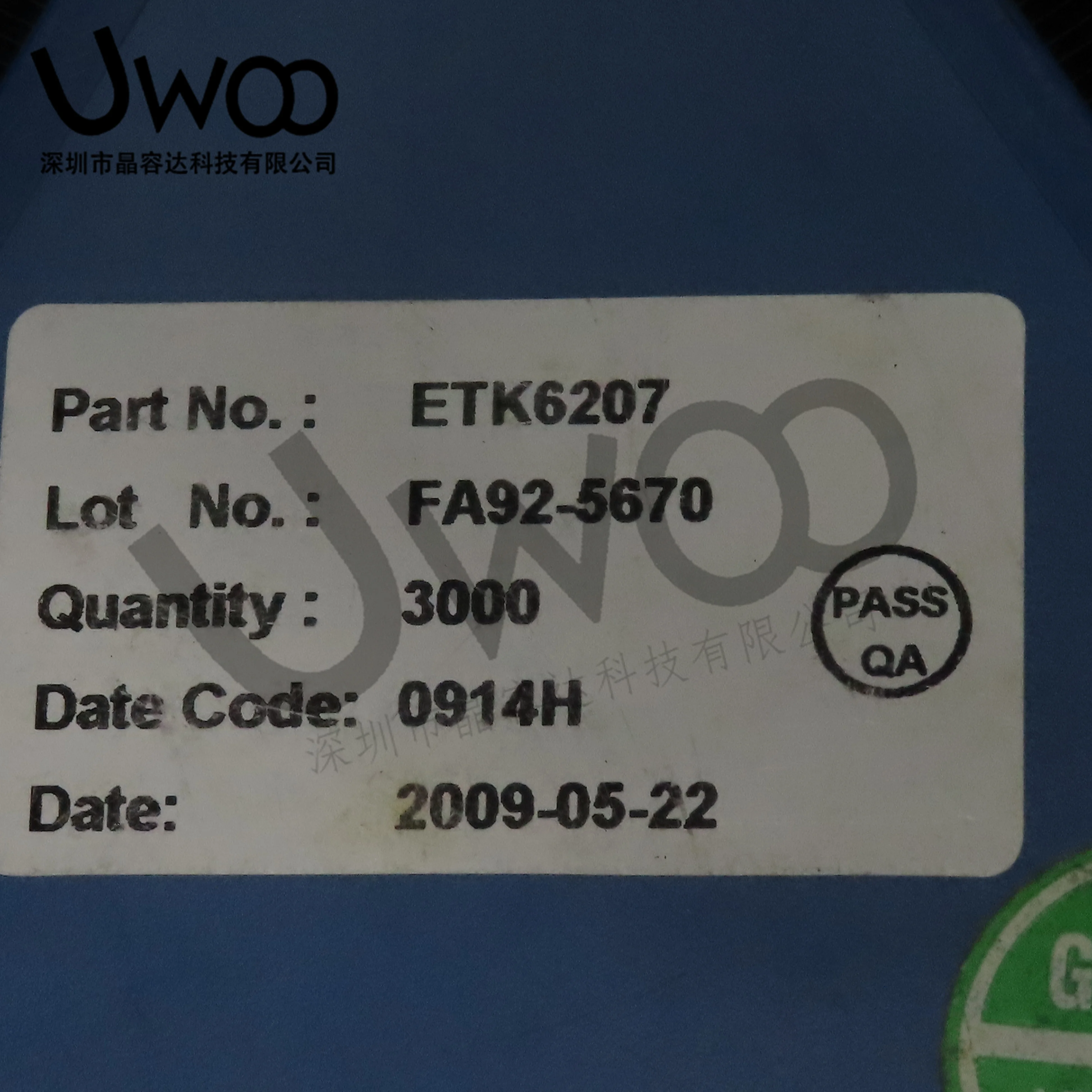100%Original New   ETK6207 TSSOP20 silkscreen ETK6207 LED display driver chip ic     ROHS PSE  KC