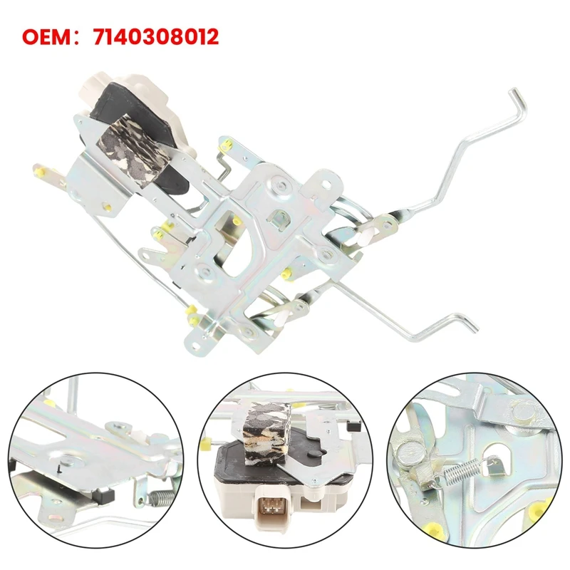 7140308012 Car Tail Gate Rear Trunk Lid Latch Lock For Ssangyong Rexton Door Lock Central Locking Parts Accessories