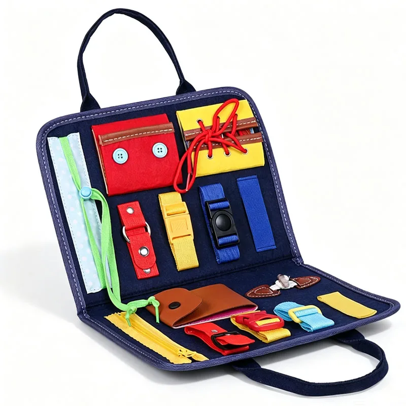 Sensory Play Busy Boards Montessori Educational Activities For Learning Fine Motor Skills Travel Toys Plane Car Kids Best Gifts