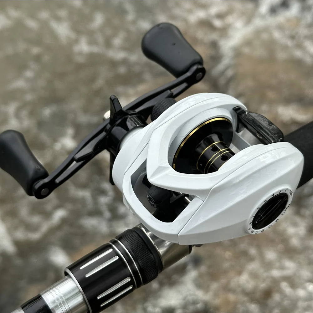 最大パワー-10-キロ-22lb-長距離ベイトキャスティングリール釣りフライ高速-71-1-磁気ブレーキシステム釣具