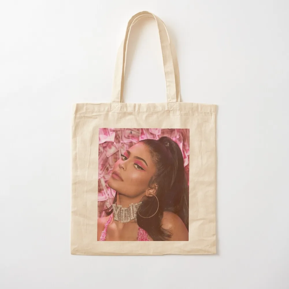 

Kylie Jenner Tote Bag the tote bags aesthetic canvas shopping Canvas