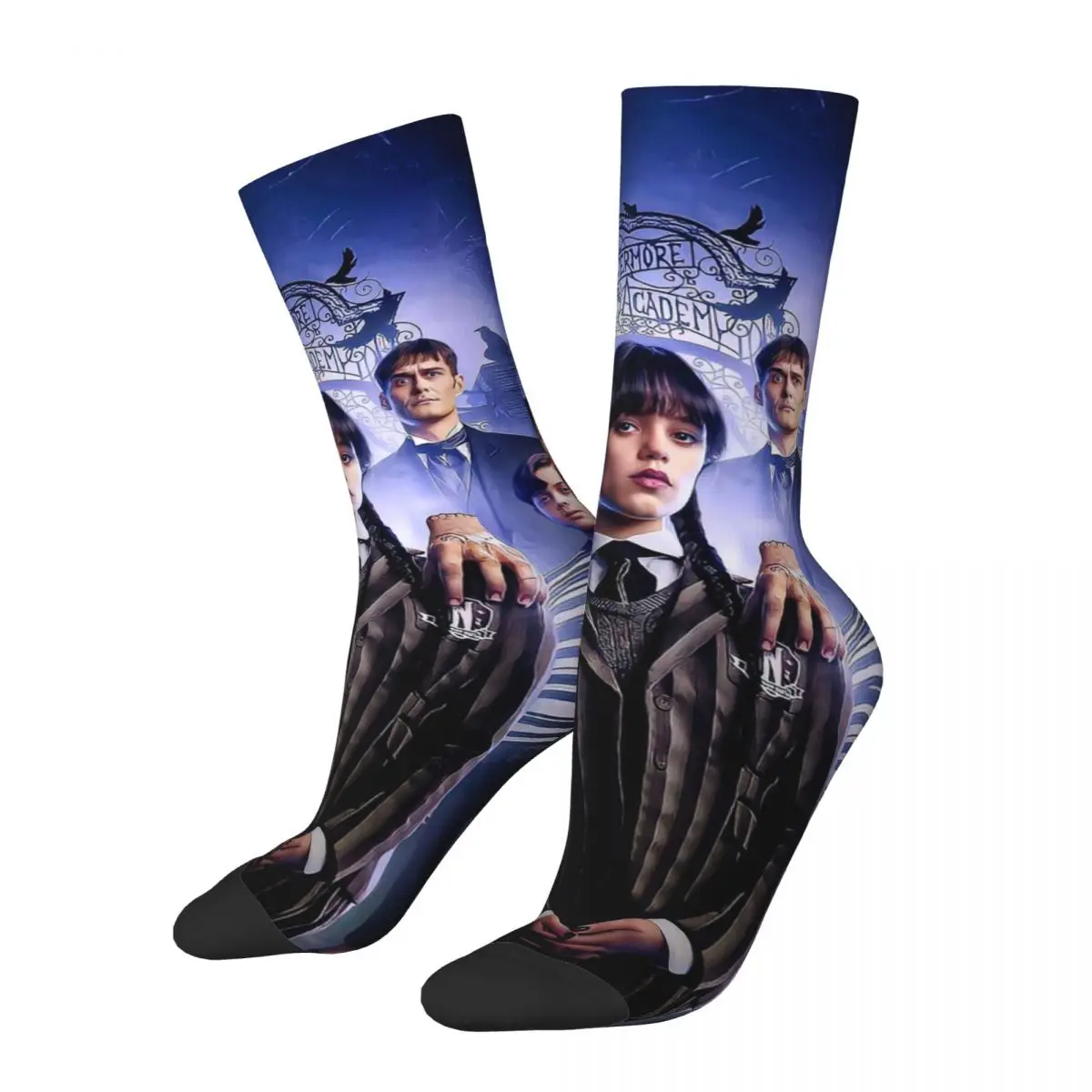 

Men Women Wednesdays Merlina Socks Breathable Casual Socks Best Gift Idea