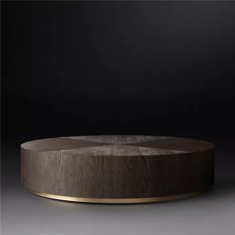 

Роскошный простой современный угловой журнальный столик в американском стиле, кофейный столик для гостиной, Паркетный диван, чайный столик, модель коттеджа, можно настроить