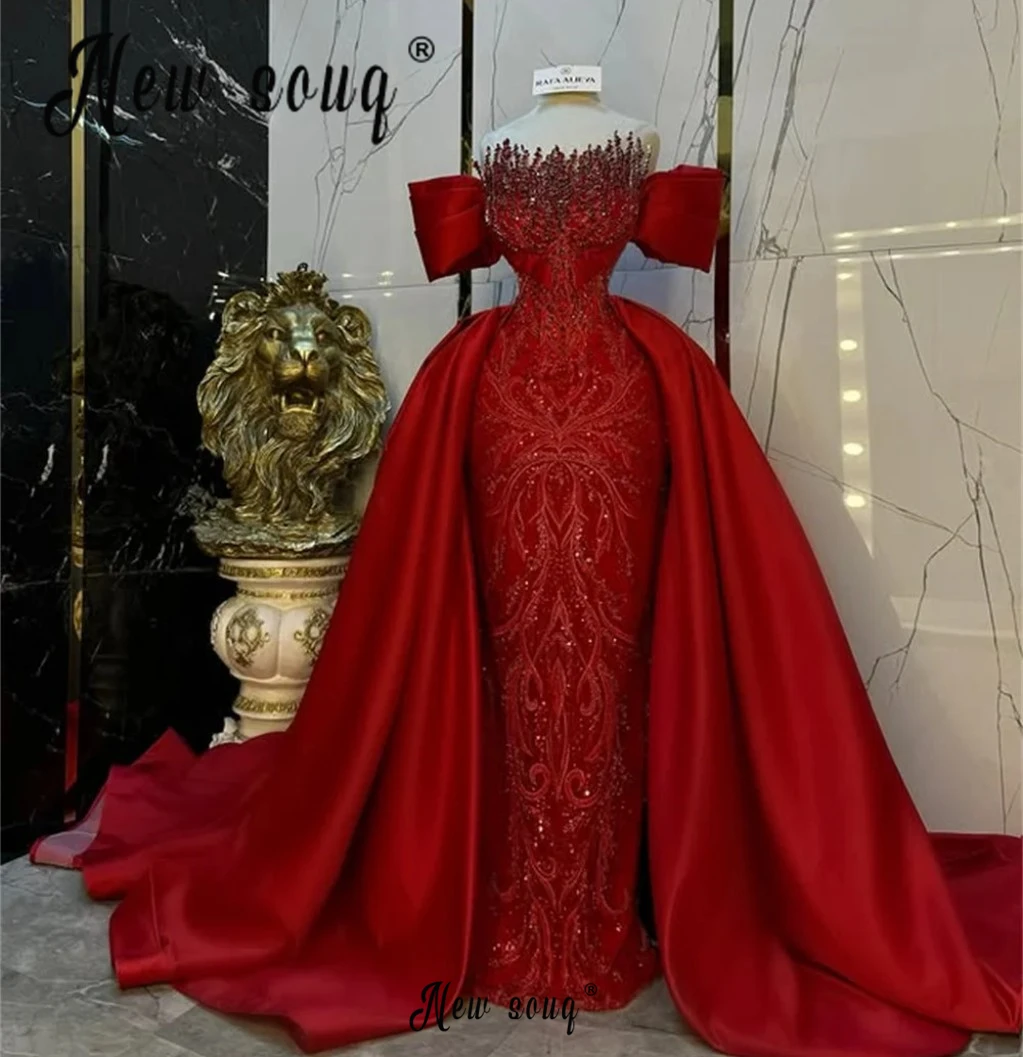 Two Pieces Red Prom Dresses Detachable Train Wedding Party Gowns Elegant 2025 Engagement Beaded Lace Dresses Customized for Girl - AliExpress 320 Two Pieces Red Prom Dresses Detachable Train Wedding Party Gowns Elegant 2025 Engagement Beaded Lace Dresses Customized for Girl - AliExpress 320