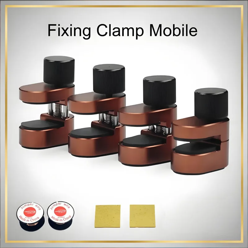Adjustable LCD Screen Repair Clamp Double Guide Shaft Fixture with Precise Gap Control BGA for iPad Phone Tablet Opening Tools