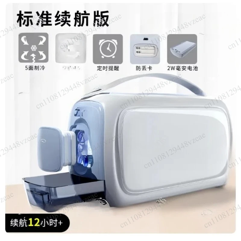 Home Car Dual-use Mini Small Refrigerator Rechargeable Portable Refrigerated Box