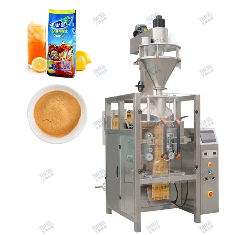 sachet chili powder packing machine powdered milk packing machine 3 side coffee powder sachets packing machine