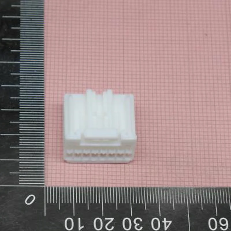 5PCS Original Connector 917981-1 16P For Car Smart Electronic Devices Automobile white female shell