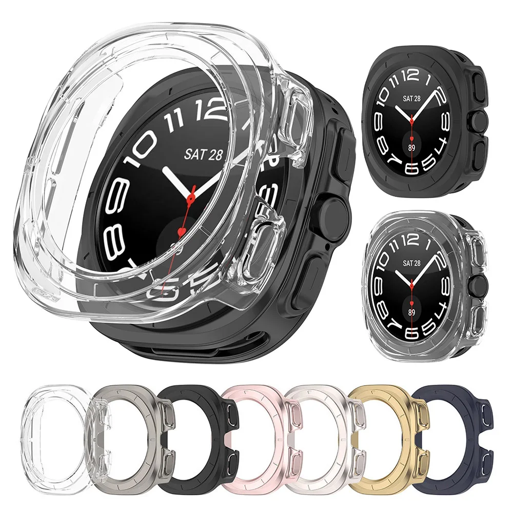 Hollow PC Protective Case do zegarka Samsung Galaxy Ultra 47mm Protector Shell Frame Bumper Cover